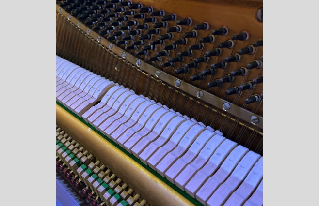 Zender Satin Dark Mahogany 108 Upright Piano, Used - All Inclusive Premium Package (SN:59013) - Image 8